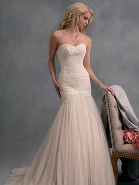Alfred Angelo Cream Bridal Gown